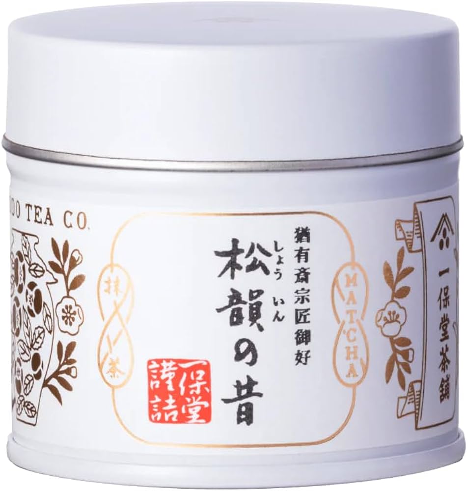 Amazon | 抹茶 一保堂茶舗 松韻の昔（しょういんのむかし）20g缶