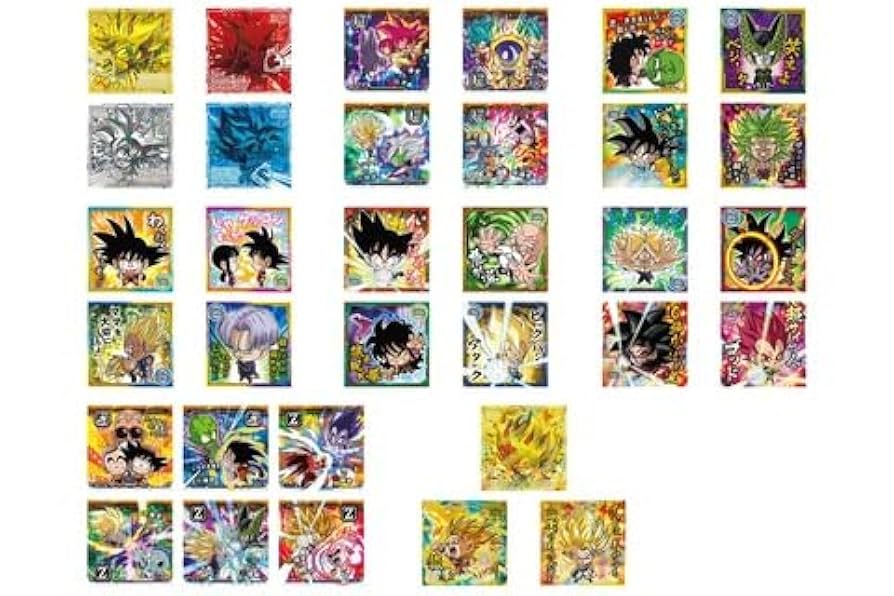 ドラゴンボール超戦士シールウエハース超 13弾 33種 フルコンプ