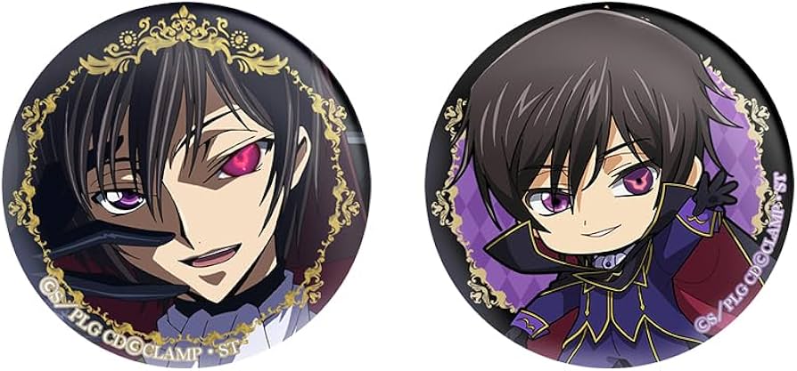 Amazon.co.jp: コードギアス 反逆のルルーシュ ルルーシュ 缶バッジ