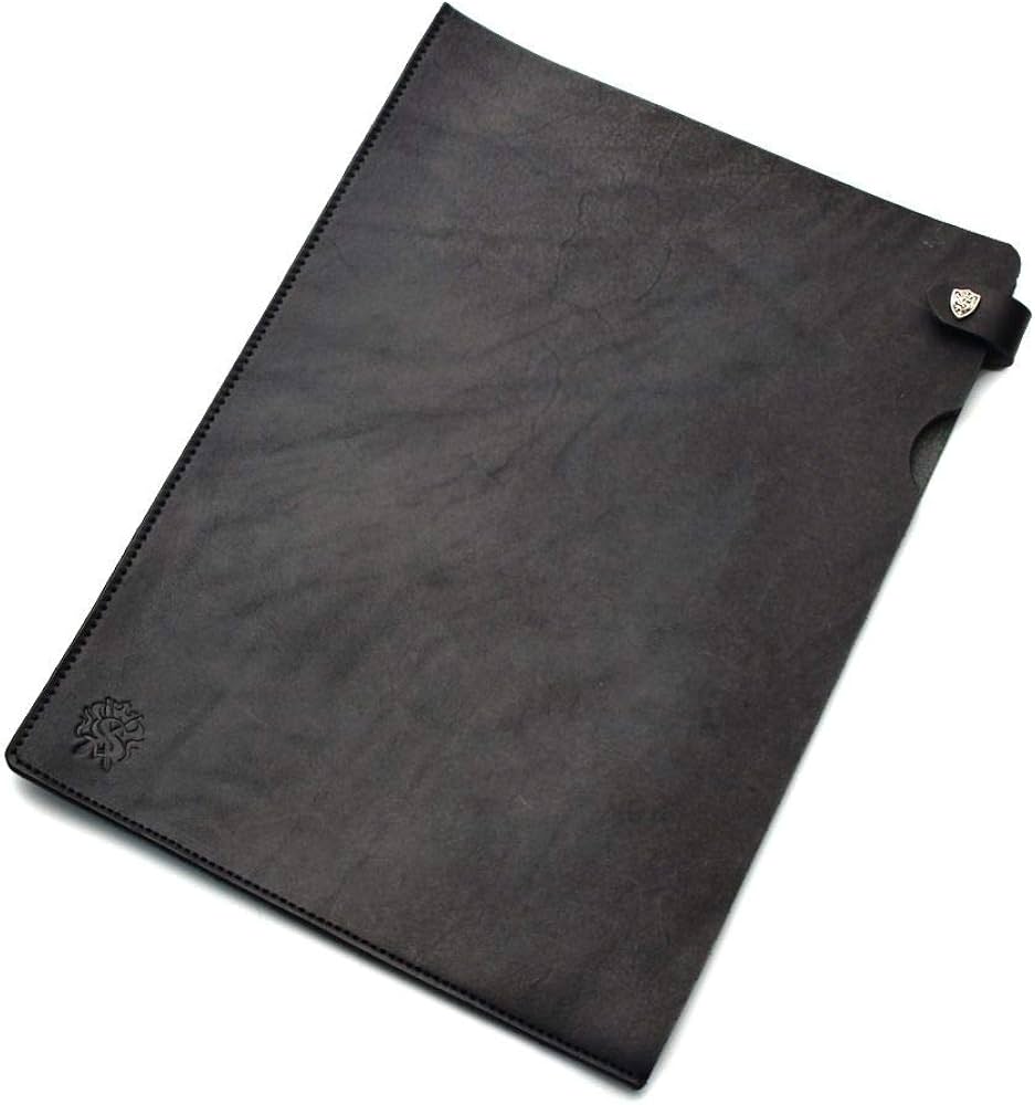 GANZO レザーリング式ファイル ブラック GANZO レザーリング式ファイル