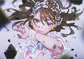 米山舞 初個展『SHE』 キャンバスアート「SHE-TWO CROWS」 Amazon.co