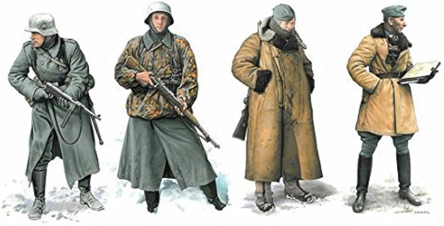 Amazon | ドラゴン 1/35 第二次世界大戦 ドイツ軍 冬季装備兵士