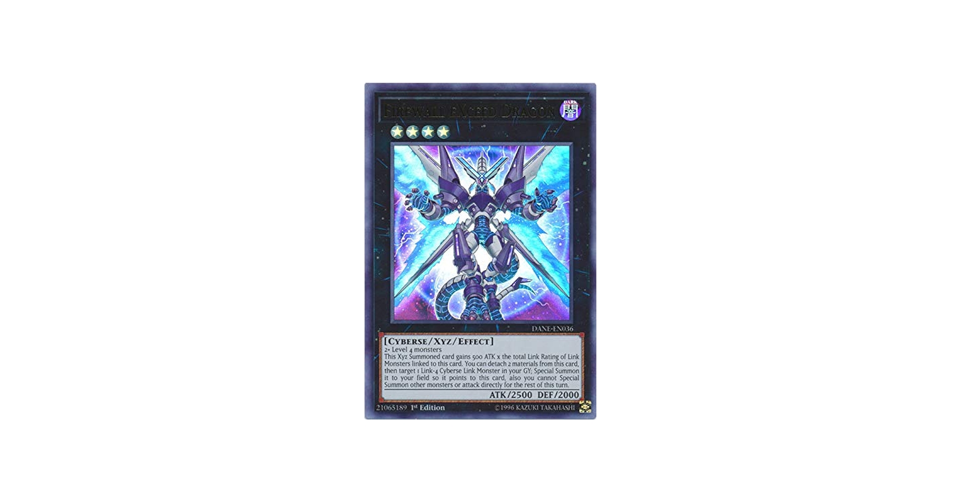 Amazon.com: Yu-Gi-Oh! - Firewall Exceed Dragon - DANE-EN036