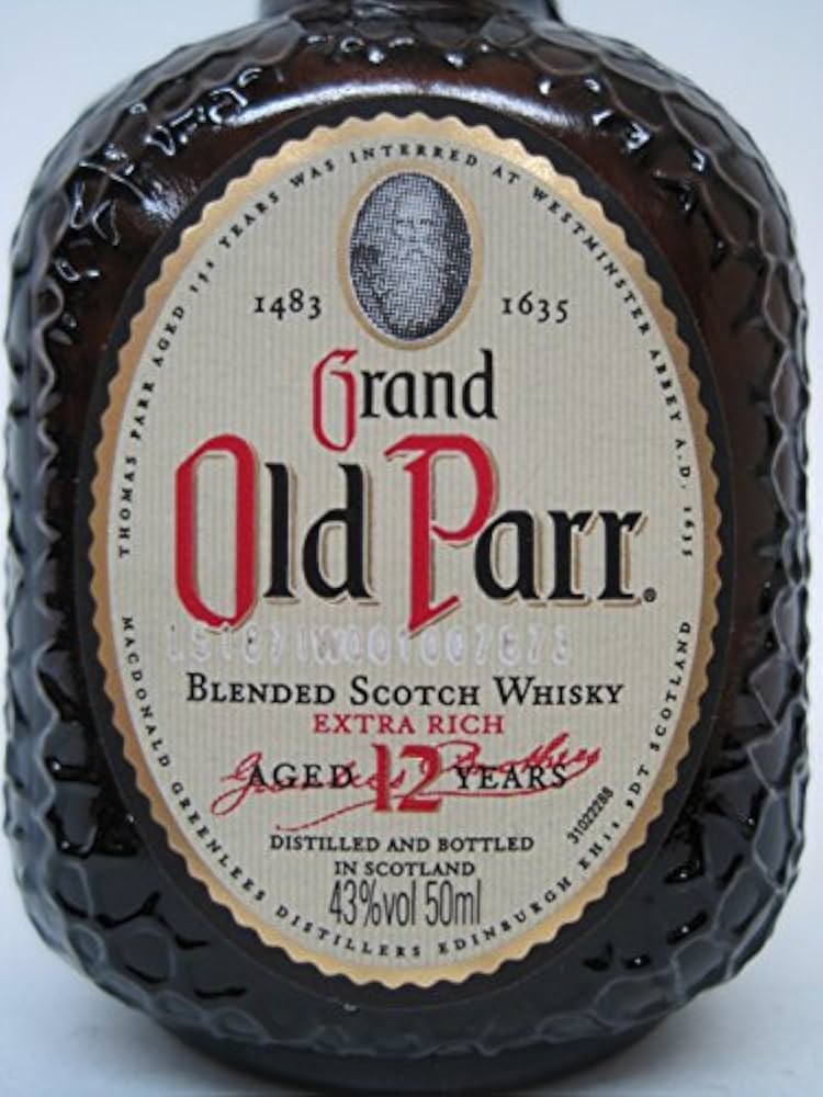 Amazon.co.jp: 【ミニチュア】オールドパー 12年 ミニチュア 40度 50ml