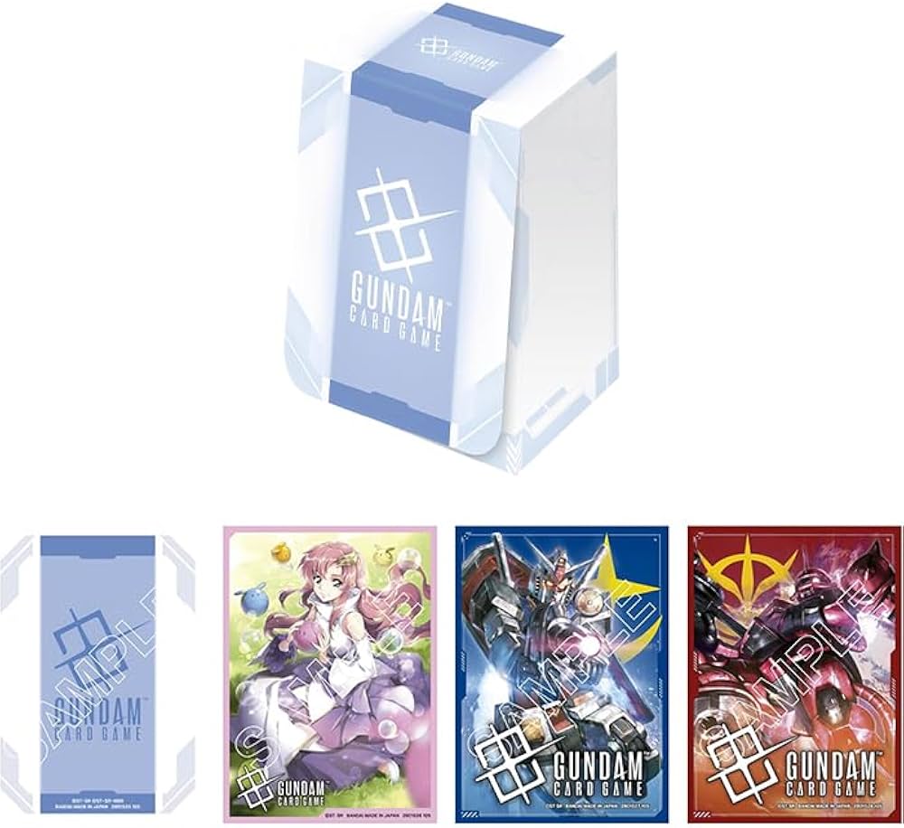 ガンダムカードゲーム サプライ まとめ売り スリーブ ケース ダイス