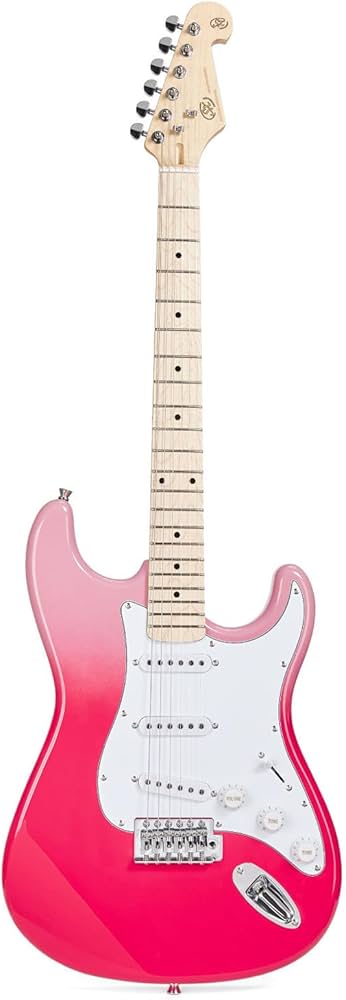 40Z Photo Genic ピンク ストラトキャスタータイプ エレキギター