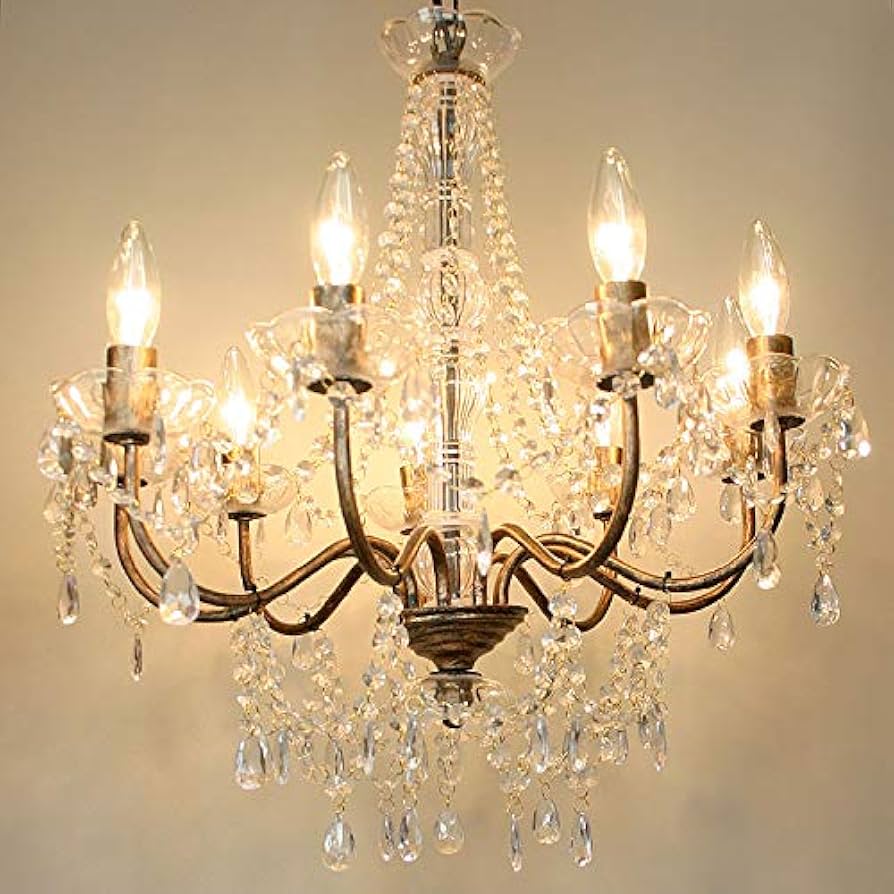 Amazon | シャンデリア ジュリエット ダークゴールド （9灯・8～10畳用
