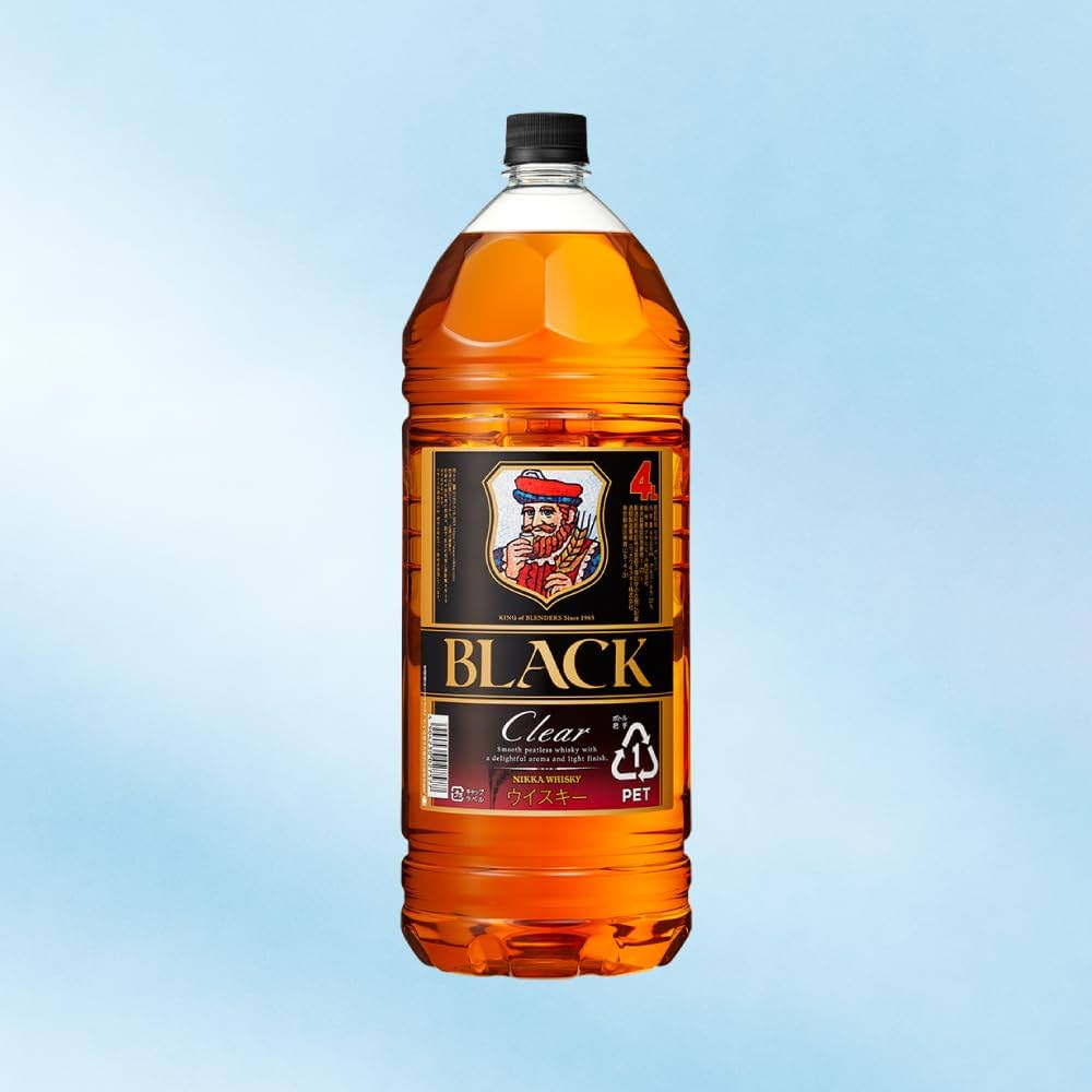 6)NIKKA BLACK Clear 4L ウイスキー 【公式通販】