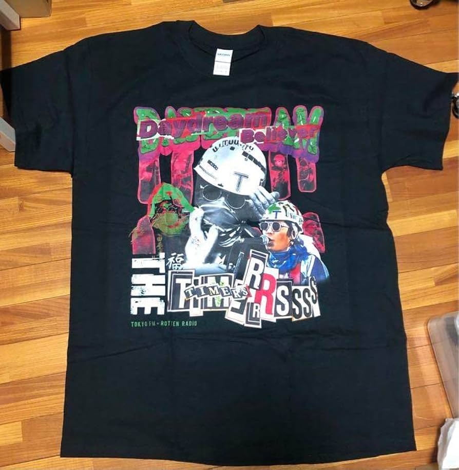 THE TIMERS ザ・タイマーズ アクリルスタンド Tシャツ 白黒 THE TIMERS