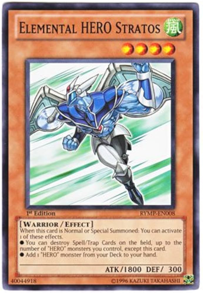 Amazon.co.jp: 遊戯王 英語版 RYMP-EN008 Elemental HERO Stratos E