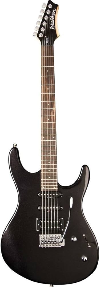 Washburn RX10-MB Metallic Electric Guitar - Black : Amazon.com.be