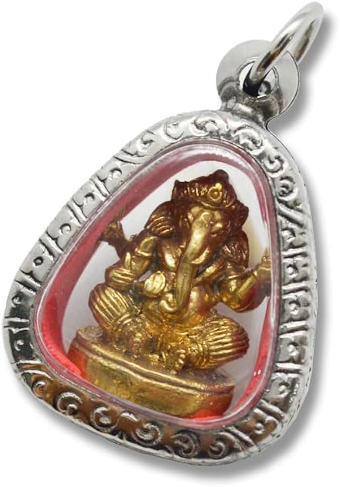 Amazon | プラクルアン ガネーシャ ゴールド 金 ステンレスケース