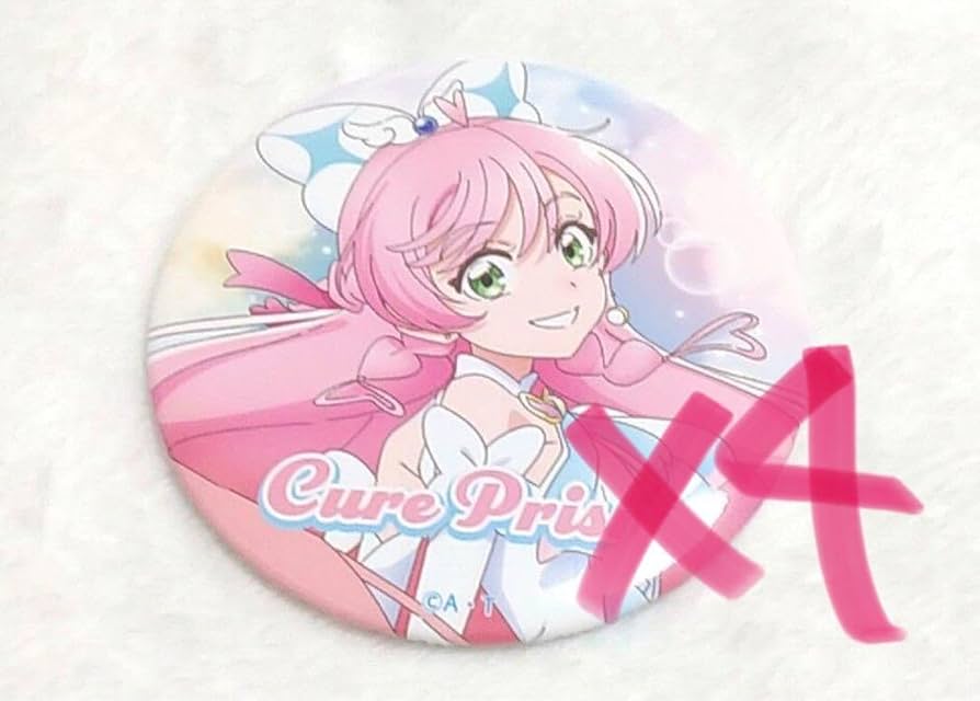 R*K様 キュアドリーム 缶バッジ 109コラボ 8点セット 全 プリキュア 展
