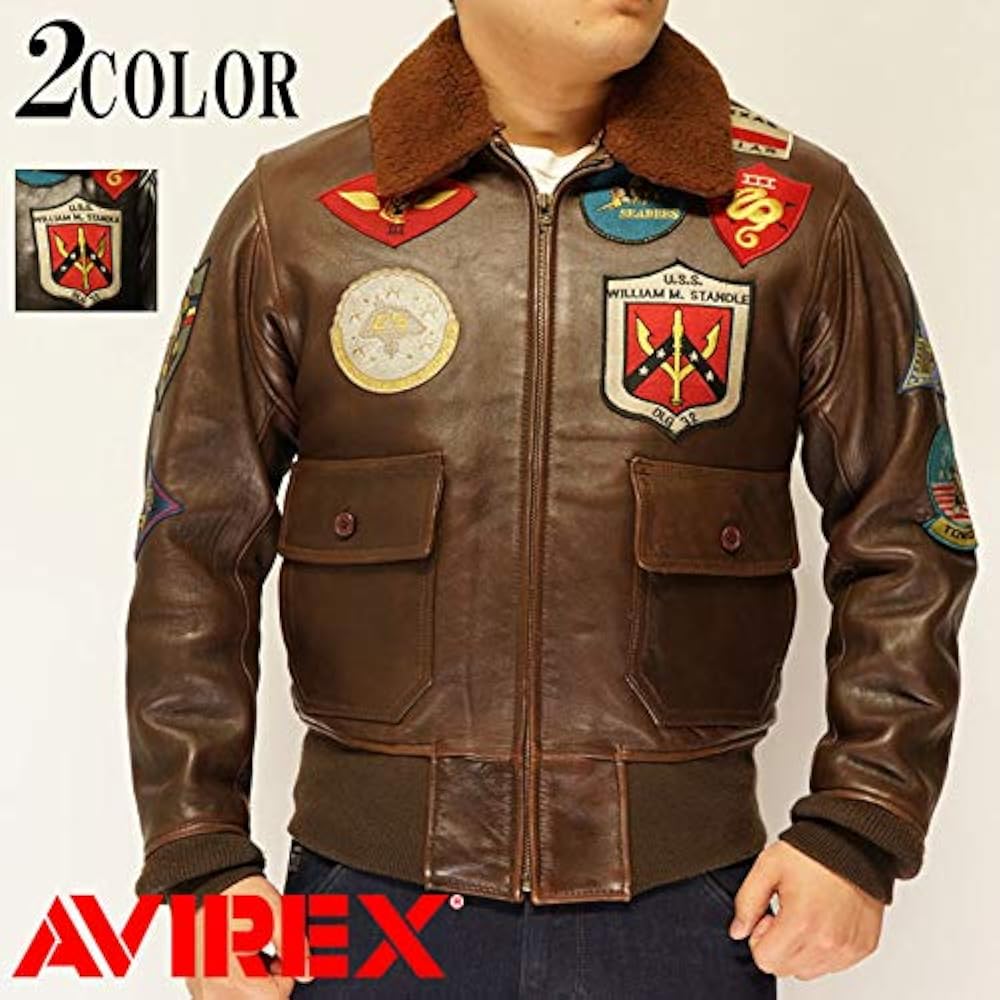 Amazon | [アヴィレックス] AVIREX G-1 フライト レザー ジャケット