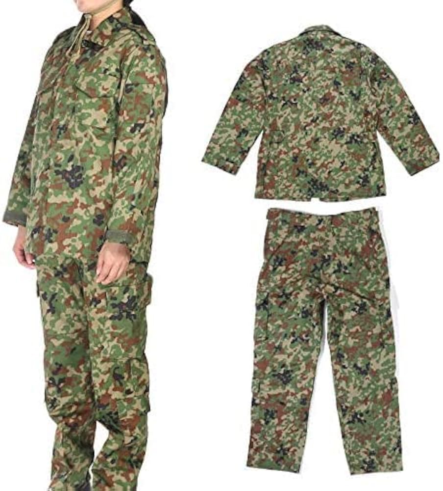 Amazon.co.jp: [Broptical] 陸上自衛隊 迷彩 戦闘服3型 ベルト付 上下