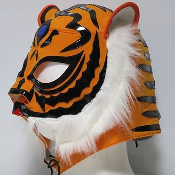 Amazon.co.jp: 【プロレスマスク】猛虎 伝説の虎 セミレプリカマスク