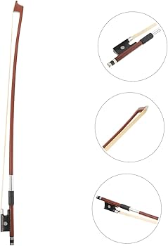 Amazon | NUOBESTY バイオリン弓 1/16サイズ 木製ラウンドスティック