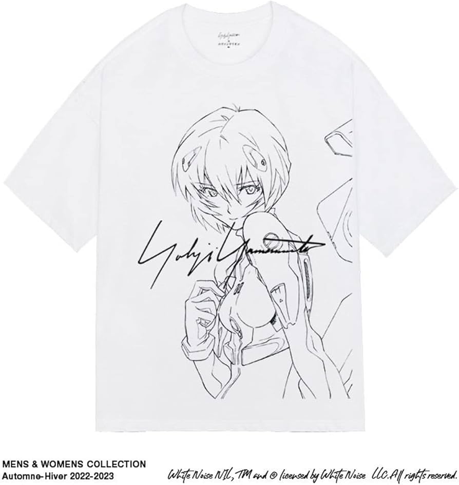 Amazon.co.jp: PANHUI 新世紀エヴァンゲリオン 綾波レイ Tシャツ