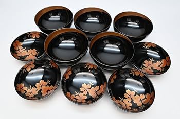 輪島塗 田谷漆器店 松蒔絵 煮物椀 三客 共箱 美品 輪島塗 田谷