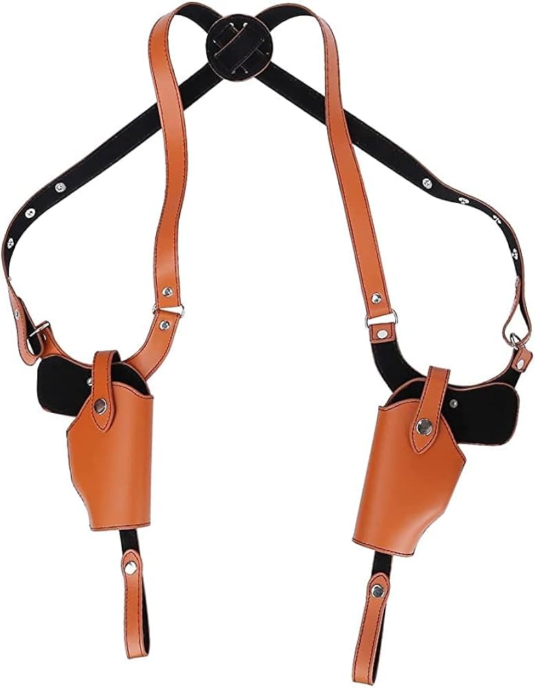 Amazon | ダブルショルダーホルスター 隠しキャリーダブルショルダー