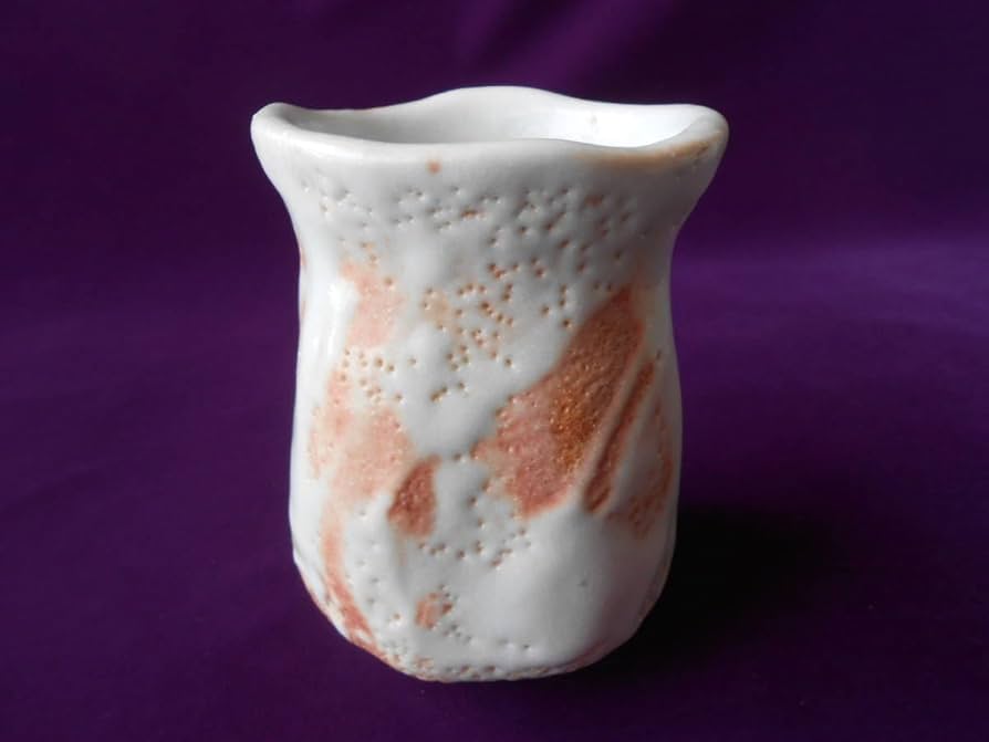 小林武春 曙志野 竹林窯 ぐい呑 志野焼