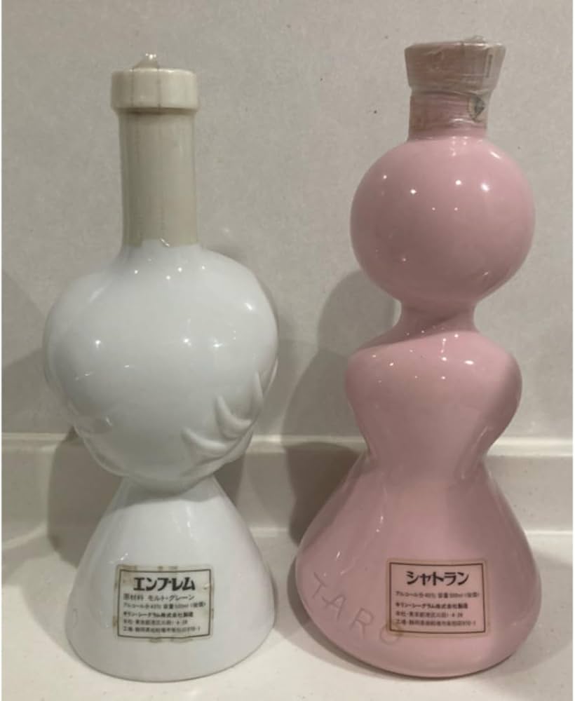Amazon.co.jp: 岡本太郎 古酒 人間ボトル エンブレム＆シャトラン
