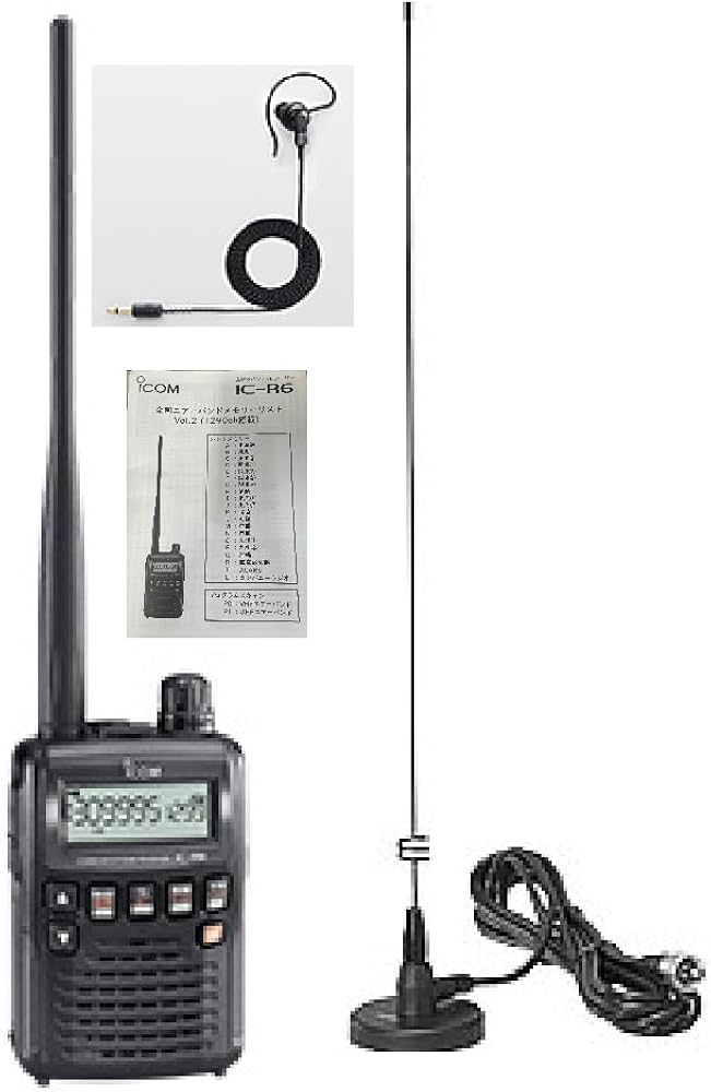 Amazon | アイコム IC-R6 エアーバンドスペシャル 車載用50cm
