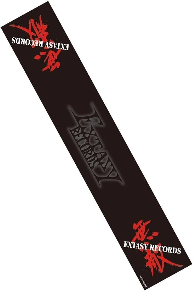 Amazon.co.jp: X JAPAN YOSHIKI EXTASY RECORDS「無敵」CF マフラー