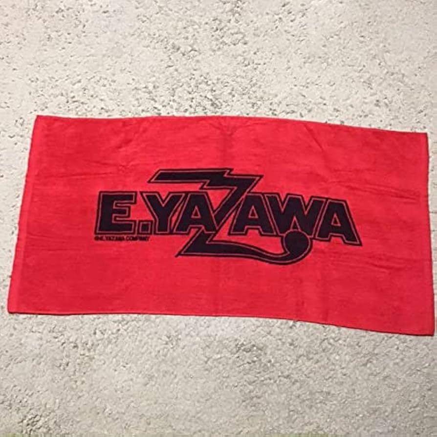 当時物 レア 矢沢永吉 タオル E.YAZAWA STAND UP 89 スペシャルビーチ