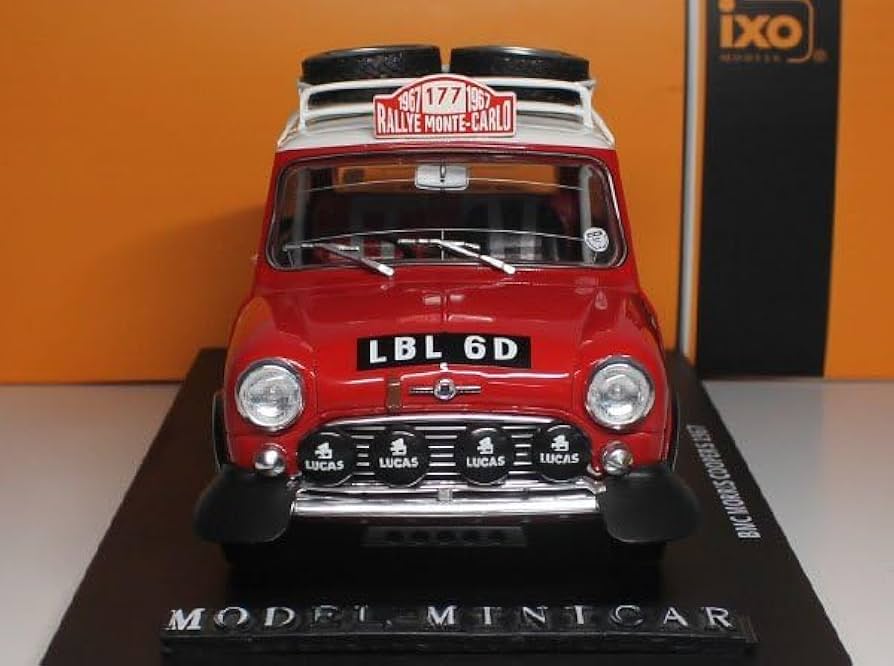 Amazon | IXO 1/18 MINI Cooper 177 ミニクーパー レーシング