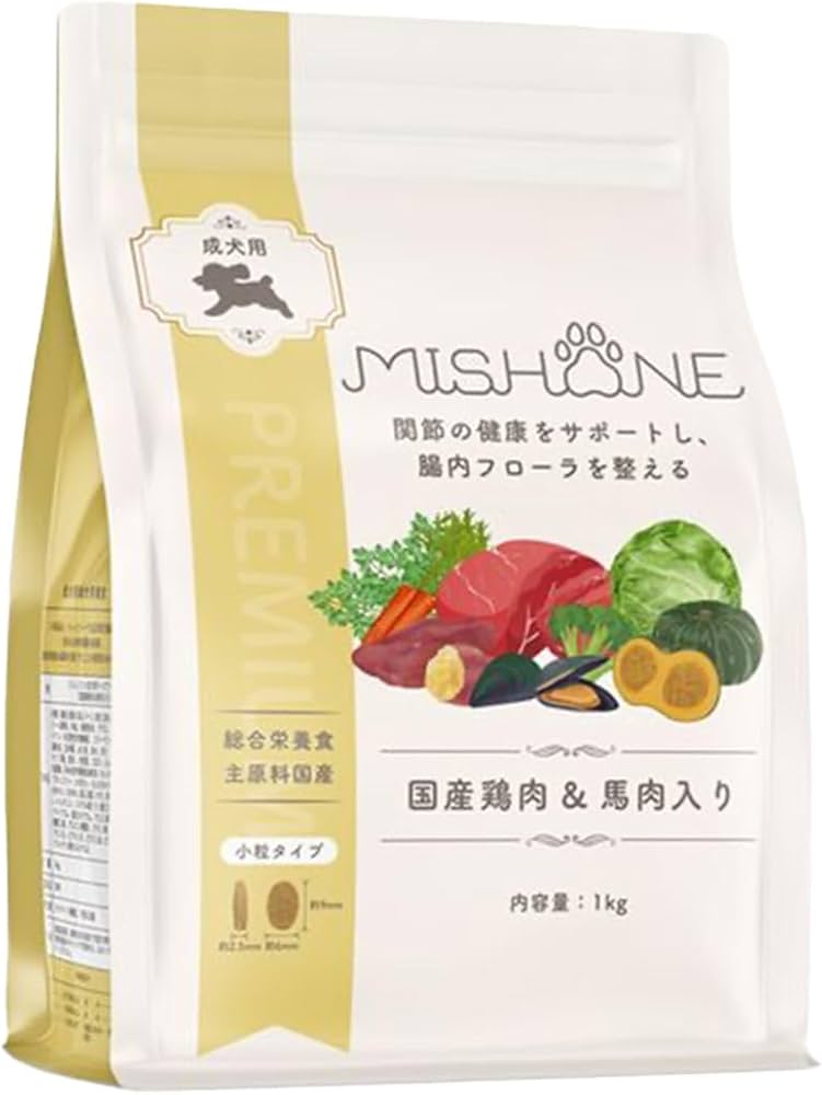 Amazon.co.jp: ミシュワン ドッグフード 成犬用(国産鶏肉＆馬肉)1kg×1