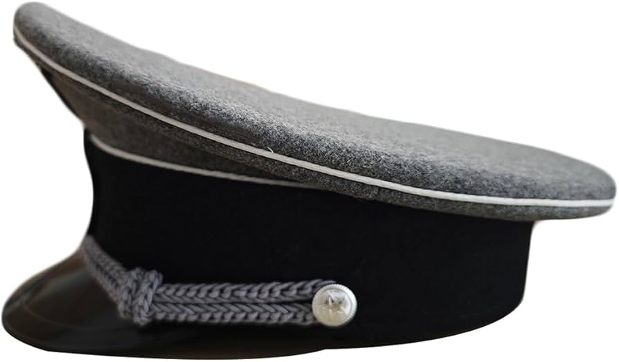 Amazon | WWII ドイツ国防軍将校制帽 ドイツ軍 復刻モデル品 (頭囲58cm