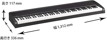 Amazon | ​​KORG コルグ 電子ピアノ B2N 88鍵 ライトタッチ鍵盤