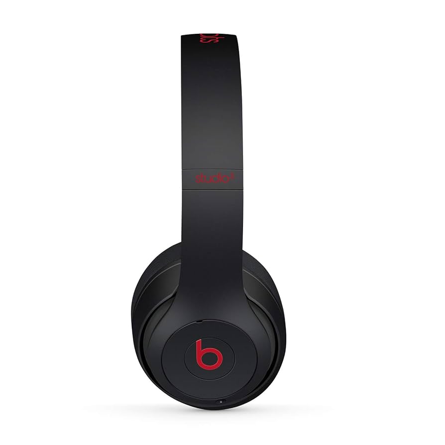 BEATS STUDIO3 WIRELESS ヘッドホン 黒 赤 ゆ*か様 Beats Studio3