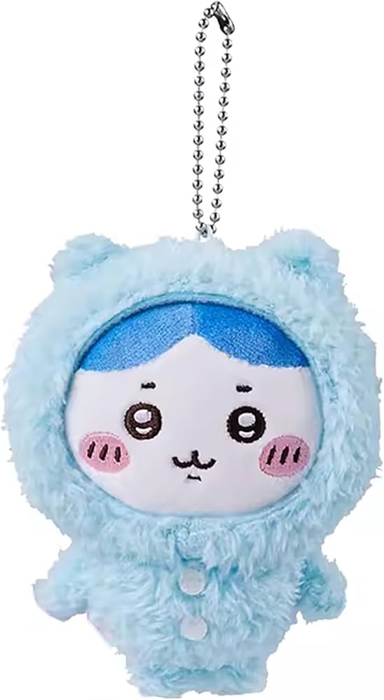 Amazon.co.jp: ハチワレ キーホルダー ぬいぐるみ ちいかわ グッズ