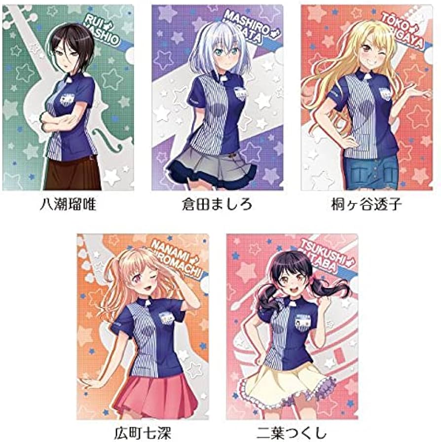 バンドリ 広町七深 等身大タペストリー ローソン限定 二葉つくし