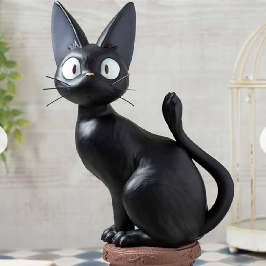 Amazon.co.jp: 魔女宅急便 台座オブジェ おすわりジジ オブジェ