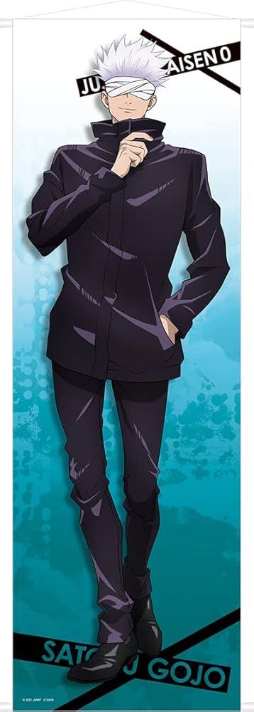 Amazon.co.jp: 劇場版 呪術廻戦 0 等身大タペストリー/五条 悟 : おもちゃ