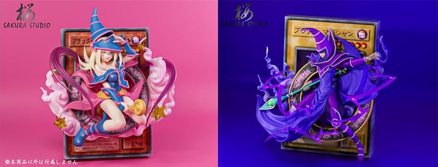 Amazon.co.jp: ブラック・マジシャン フィギュア 1/6スケール 塗装済み