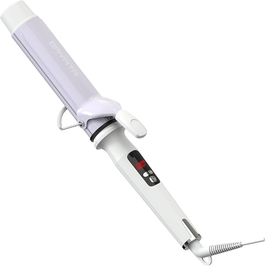 Amazon | BAYATA コテ 38mm カールアイロン ヘアアイロン 韓国風ヘア