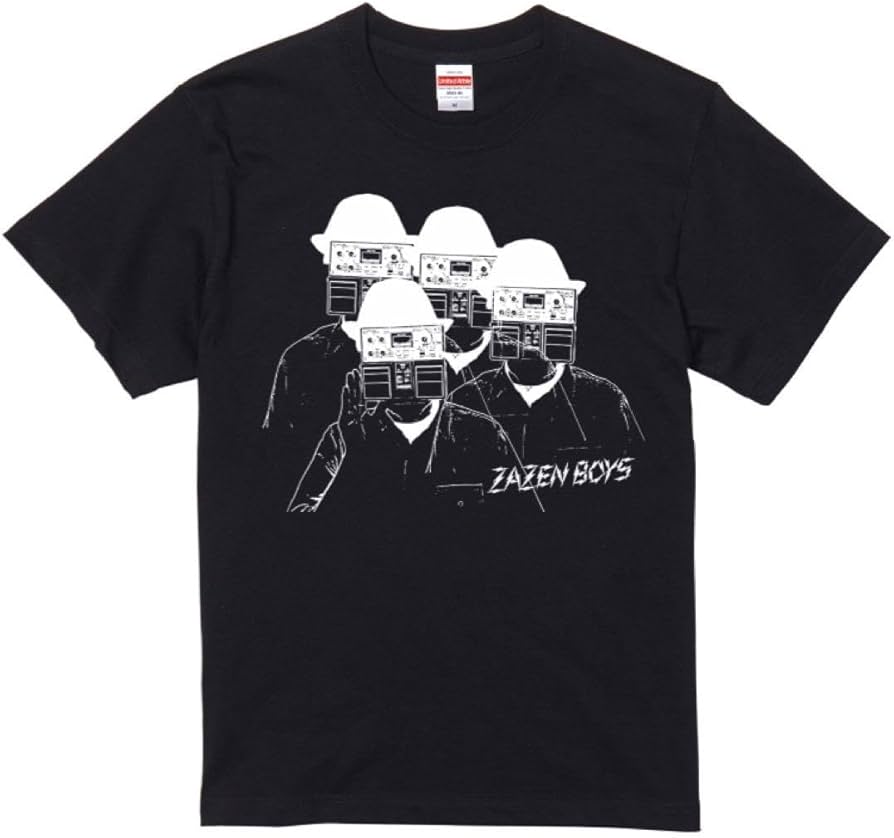 ZAZEN BOYS 武道館 八方美人Tシャツ L+ショッピングバッグ ZAZEN BOYS