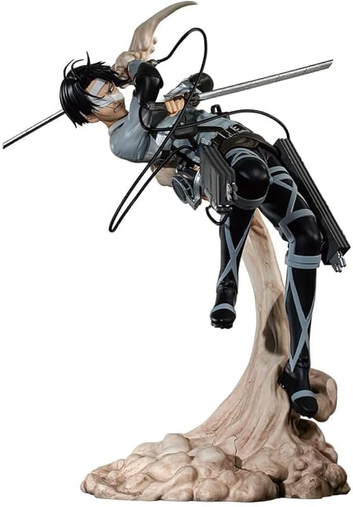 進撃の巨人 フィギュア 一番くじ リヴァイ ハンジセット 進撃の巨人 B賞 C