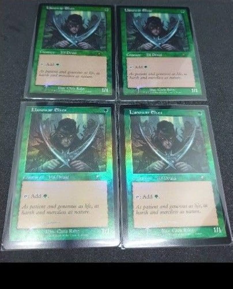 DCI ラノワールのエルフ 旧枠 FOIL 4枚セット MTG PROMO DCI