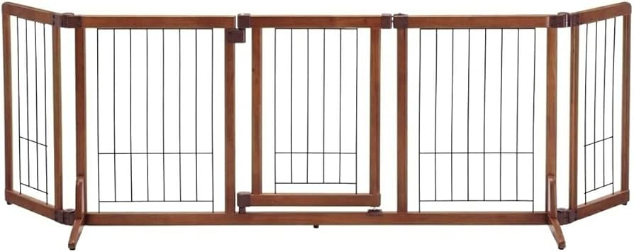 Amazon.co.jp: リッチェル ペット用 木製おくだけドア付ゲート L