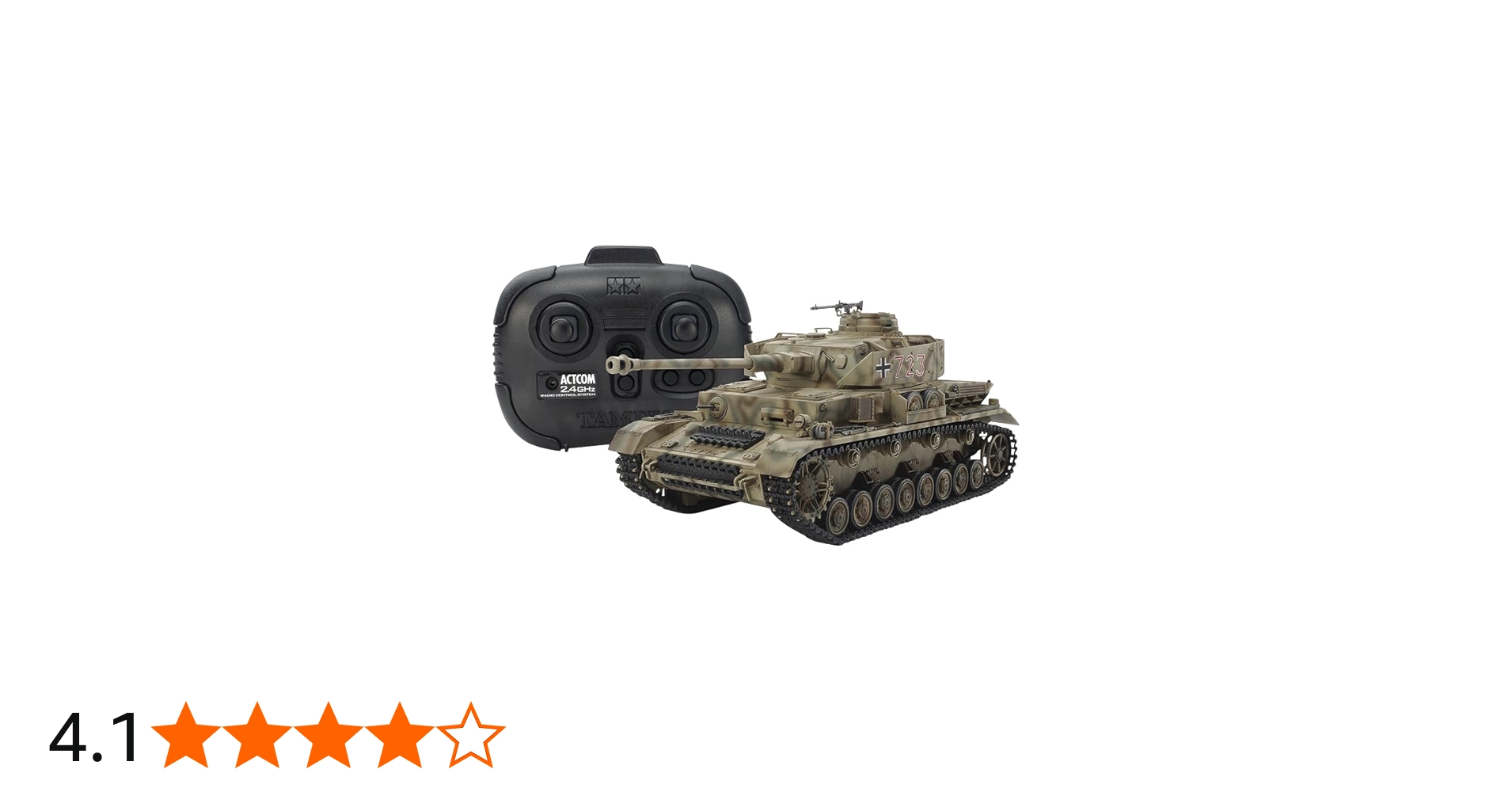 Amazon.co.jp: タミヤ(TAMIYA) 1/35 RCタンクシリーズ No.18 ドイツIV