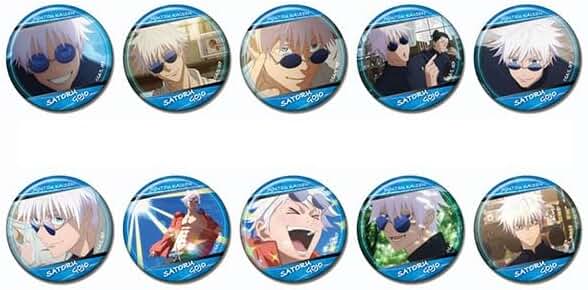 Amazon.co.jp: 呪術廻戦 懐玉・玉折 CANバッジ 五条 悟BOX 10個入り