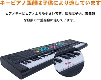 Amazon.co.jp: xuuyuu キーボード ピアノ 電子ピアノ 61鍵盤 16種類