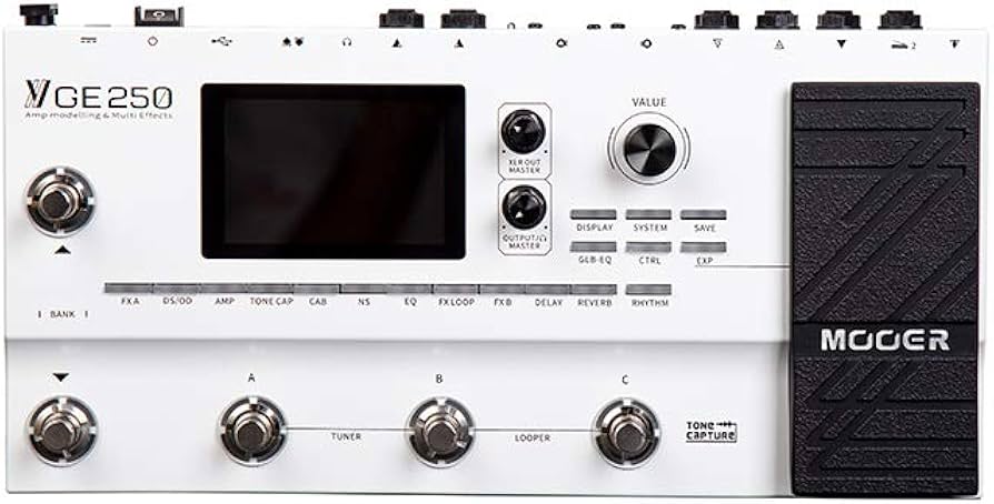 Amazon | Mooer GE250 マルチエフェクター | コンプレッサー | 楽器