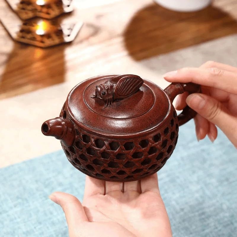 七宝焼 安井幸晴作 牡丹文 花瓶 唐木台付 共箱 V 9556 七宝焼 安井