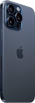 Amazon.com: Apple iPhone 15 Pro, 128GB, Blue Titanium - Verizon
